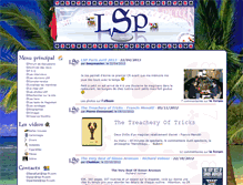 Tablet Screenshot of lsp-fr.com